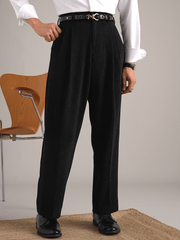 Marini Padova High-Waisted Tailored Corduroy Trousers