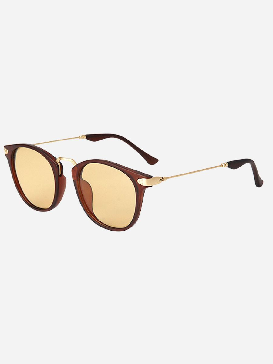 Marini Vintage Round Sunglasses