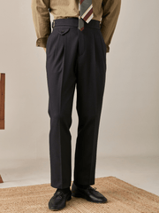 Marini Mantova Classic High-Waisted Tailored Trousers