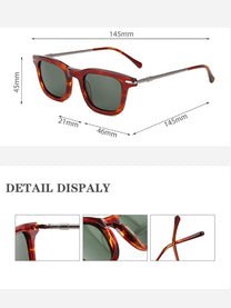 Marini Classic Square Sunglasses