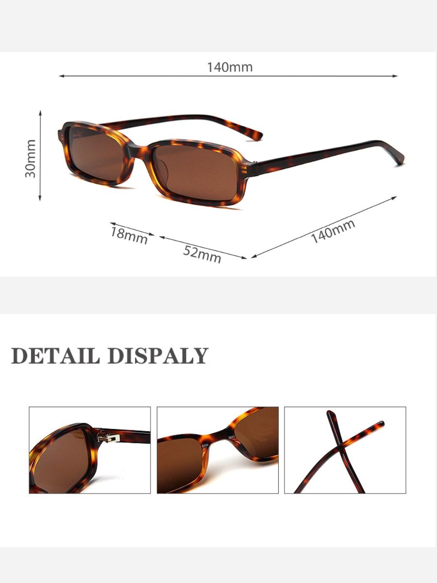 Marini Narrow Frame Sunglasses
