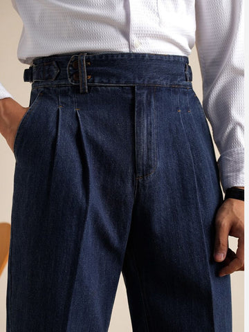 Marini Isernia Relaxed Fit Denim Trousers
