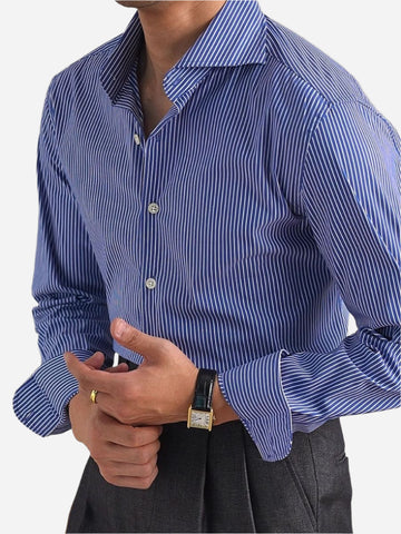 Marini Striped Business Casual Shirt