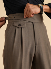 Marini Sorano High-Waist Tailored Trousers