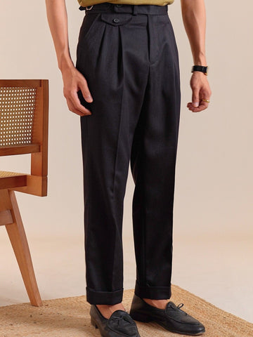 Marini Lissone High-Rise Pleated Trousers