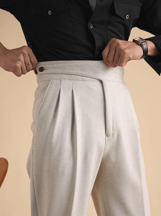 Marini Erice High-Waist Tailored Trousers