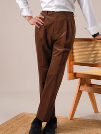 Marini Luni High-Waisted Corduroy Trousers
