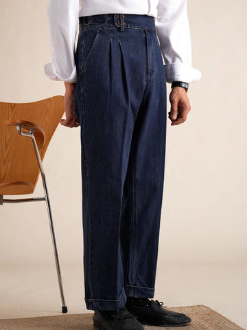 Marini Isernia Relaxed Fit Denim Trousers