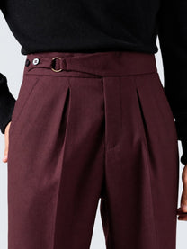 Marini Taranto High-Waisted Gurkha Pants