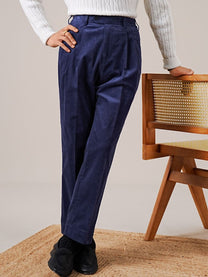 Marini Luni High-Waisted Corduroy Trousers