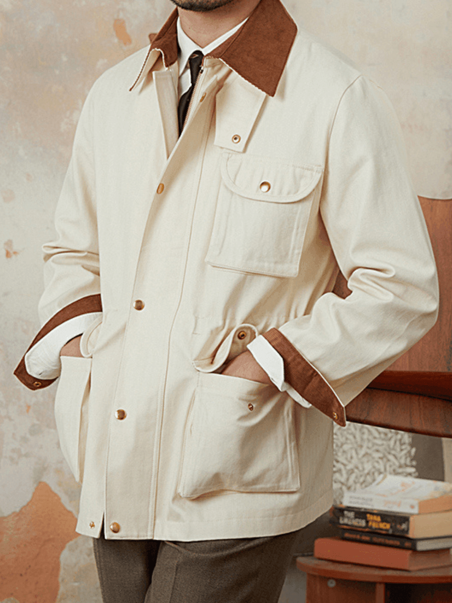 Oxford Heritage Khaki Trench Jacket