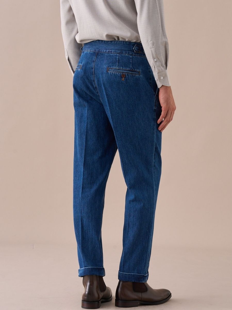 Marini Isernia Relaxed Fit Denim Trousers