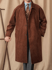 Marini Corduroy Longline Coat