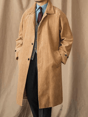 Marini Corduroy Longline Coat