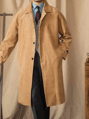 Marini Corduroy Longline Coat