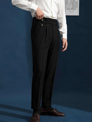 Marini Bari High-Waist Slim Fit Trousers