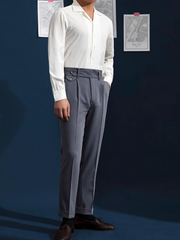 Marini Bari High-Waist Slim Fit Trousers