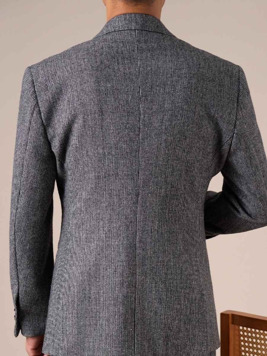 Marini Udine Single-Breasted Wool Blazer