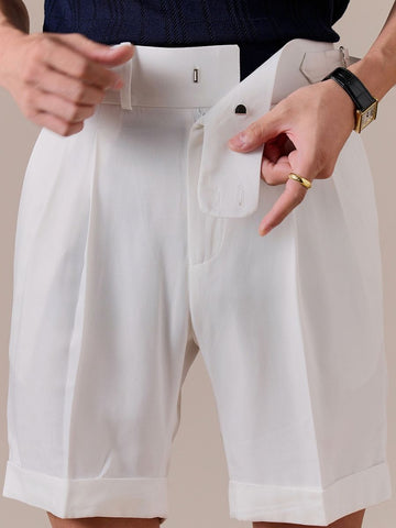 Marini Trivento Pleated Shorts