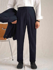 Elite Double Button Business Casual Trousers - Non-Iron