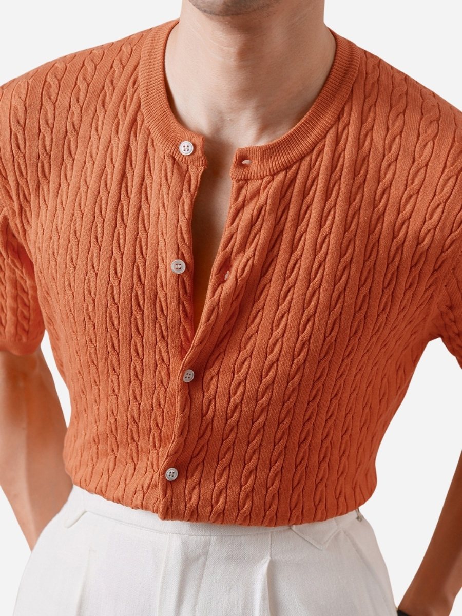Marini Knit Cardigan Tee