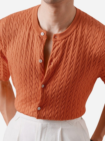 Marini Knit Cardigan Tee