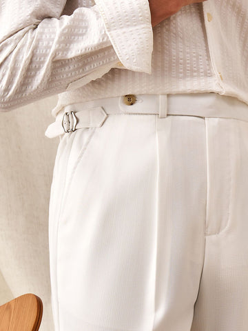 Marini Portocervo High-Waist Trousers