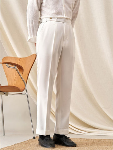 Marini Portocervo High-Waist Trousers