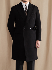 Marini Wool Blend Chesterfield Overcoat