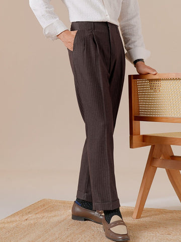 Marini Pienza Pleated Trousers