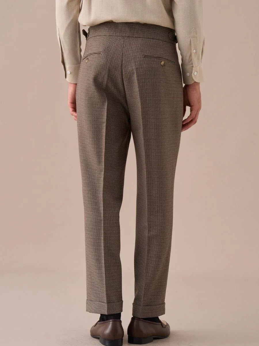 Marini Ravenna High Waisted Double Pleated Pants