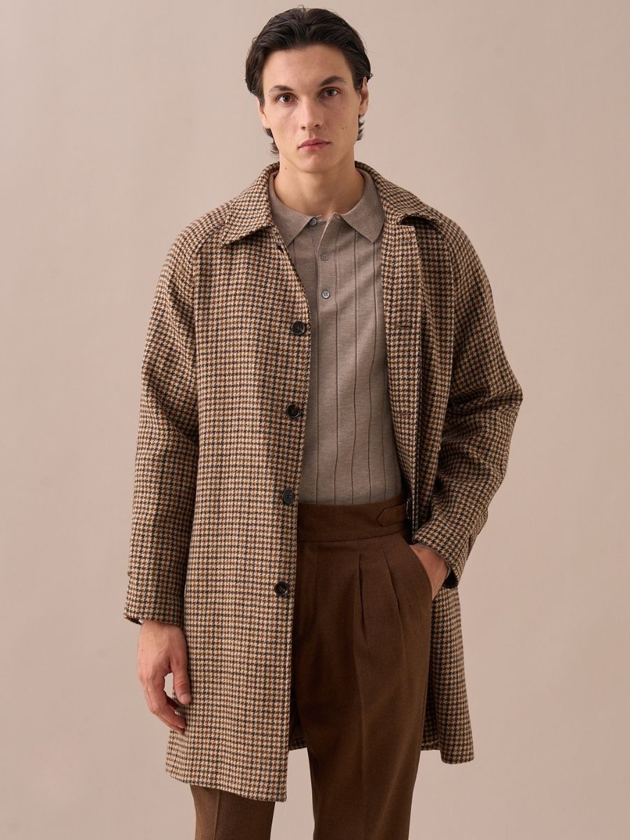 Marini Heritage 100% Wool Belted Coat
