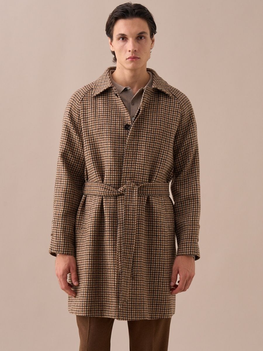 Marini Heritage 100% Wool Belted Coat