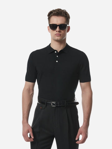 Marini Shell-Button Polo