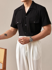 Marini Seersucker Short-Sleeve Shirt