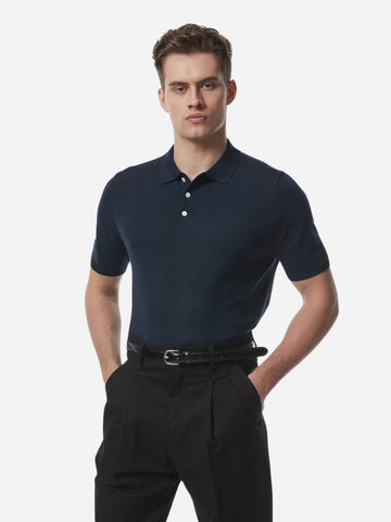 Marini Shell-Button Polo