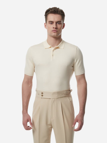 Marini Shell-Button Polo