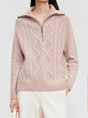 Marini High-Neck Wool-Cashmere Sweater