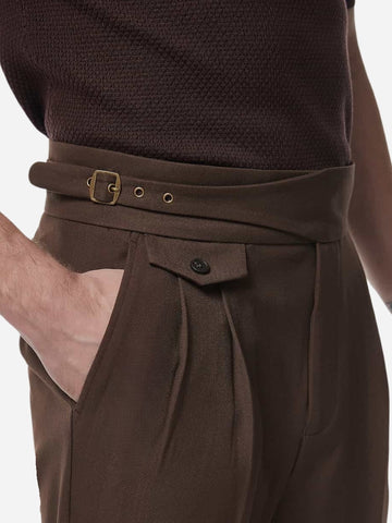 Marini Sorano High-Waist Tailored Trousers
