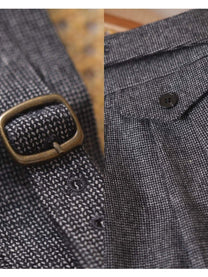 Marini Bergamo High Waisted Wool Grukha Trousers