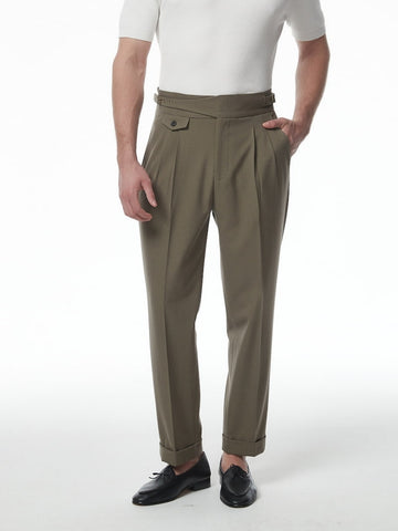 Marini Sorano High-Waist Tailored Trousers