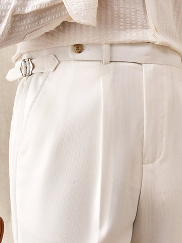 Marini Portocervo High-Waist Trousers