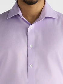 Marini Lavender Jacquard No-Iron Shirt