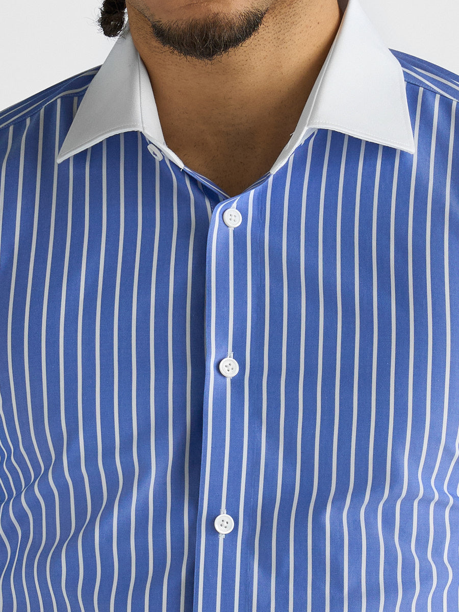 Marini Wall Street No-Iron Contrast Collar Shirt
