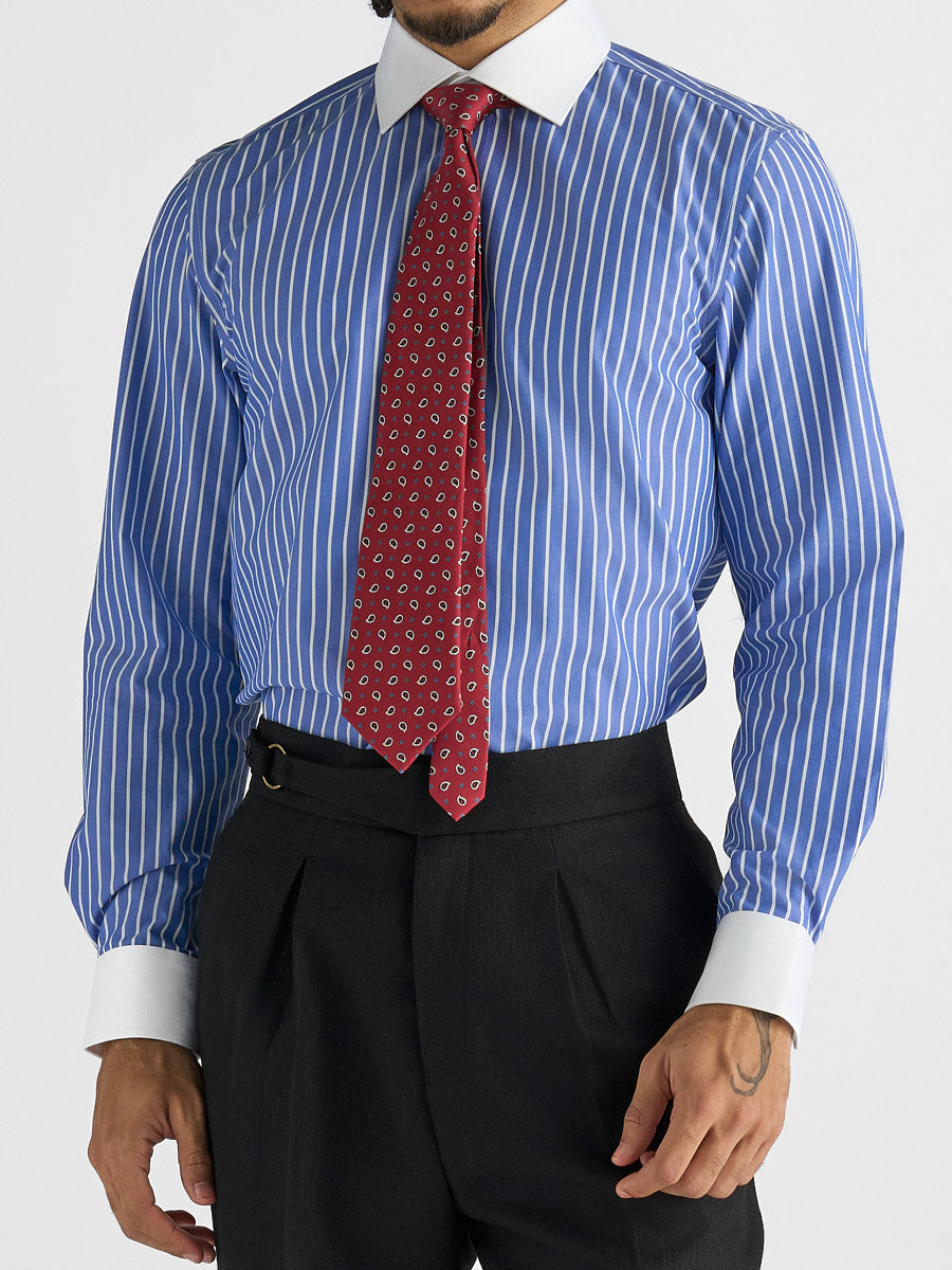 Marini Wall Street No-Iron Contrast Collar Shirt