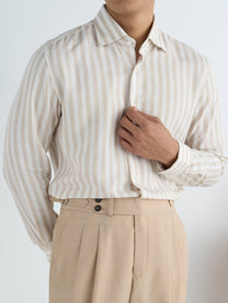 Marini Porto Cervo Striped Linen Shirt