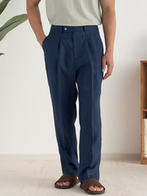 Marini Velmora Linen Trousers