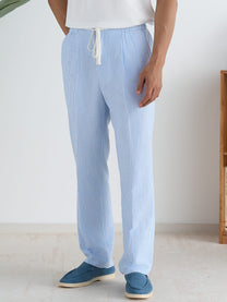 Marini Sorrento Blue Striped Pants