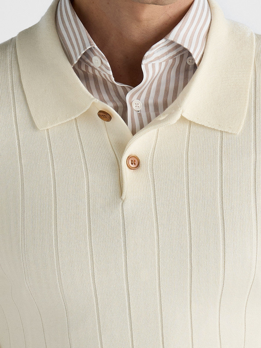 Marini Two Button Knit Polo