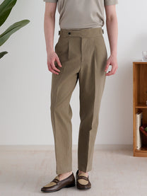 Marini Solomeo High Waisted Pleated Pants